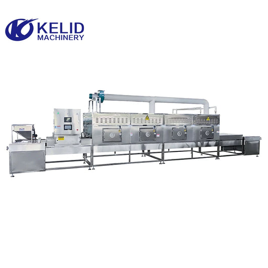 Automatic PLC Food Powder Sterilization Equipment Microwave Sterilization Machine