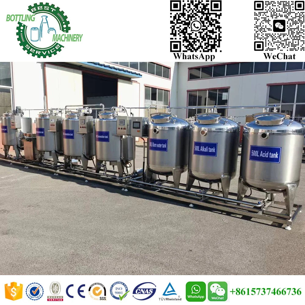 Turnkey Project Customizable Complete any capacity cream Dairy Cheese milk yogurt production line