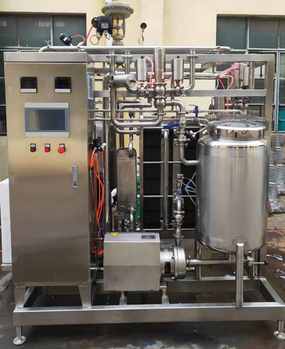 Small HTST Flash Plate Pasteurizer Machine Equipment