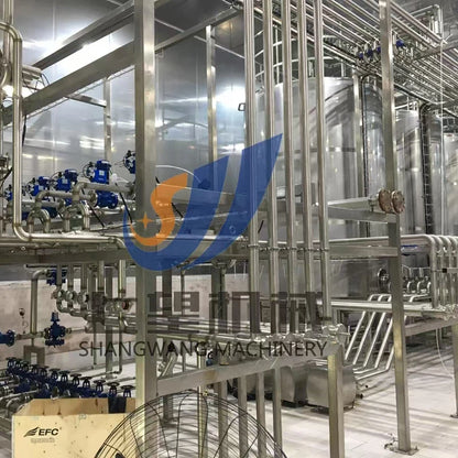 fully automatic liquid egg processing line complete set of plant equipment with pasteurizer