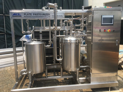 Soy Sauce Milk Plant Pasteurizer Plate Type Pasteurization Machine Sterilization Equipments