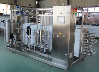 Automatic 5000l h milk tubular pasteurizer 5000 liter pasteurization sterilization machine 5000l/h uht sterilizer price for sale