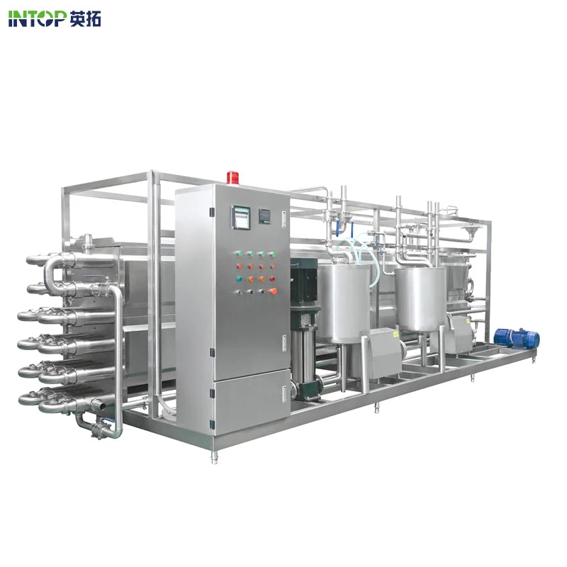 Ultra-High Temperature UHT tubular sterilizer for Dairy Juice Milk Drink Fruit Beverage Yogurt Pasteurizer Sterilization Machine