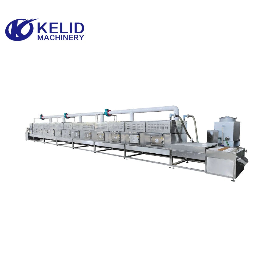 Automatic PLC Food Powder Sterilization Equipment Microwave Sterilization Machine