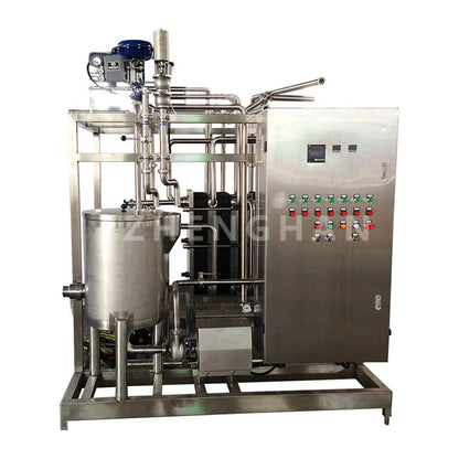 Integrated complete equipment of ice cream sterilizer Raw material Processing system Automatic