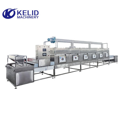 Automatic PLC Food Powder Sterilization Equipment Microwave Sterilization Machine