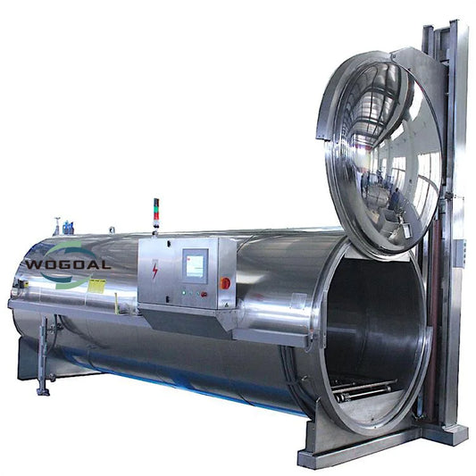 Factory supply retort sterilizer pressure steam sterilization equipment