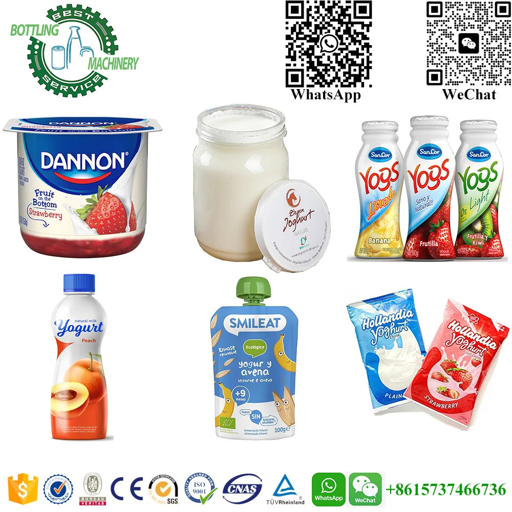 Turnkey Project Customizable Complete any capacity cream Dairy Cheese milk yogurt production line