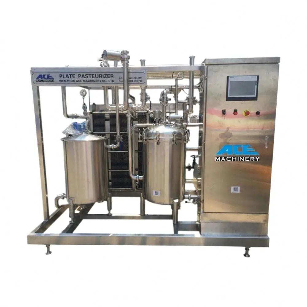 Soy Sauce Milk Plant Pasteurizer Plate Type Pasteurization Machine Sterilization Equipments