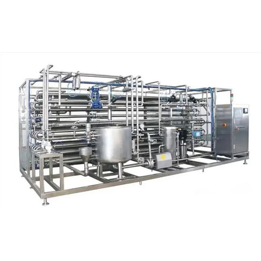 Ultra high temperature tube sterilizer machine beverage fruit juice milk pipeline pasteurization sterilizer