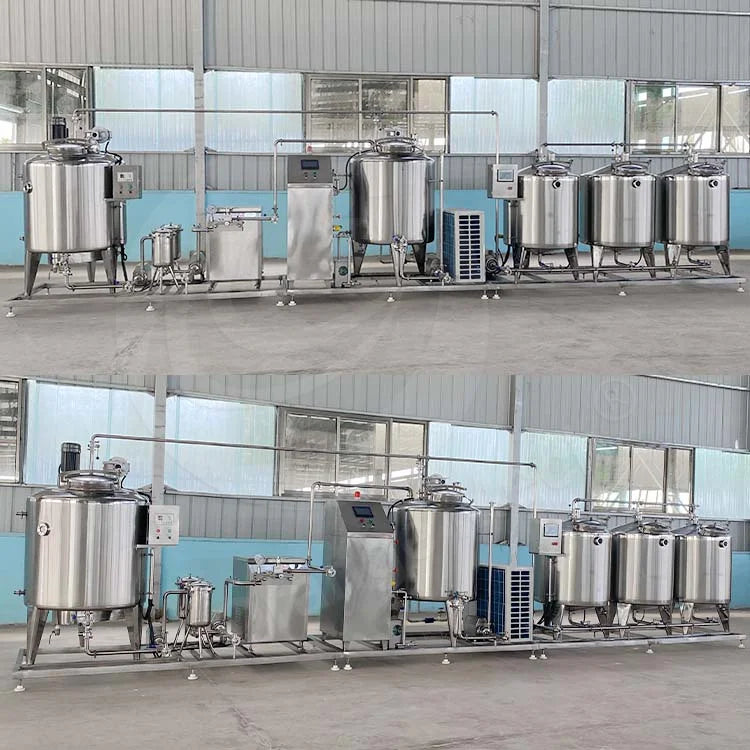 ORME Dairy Process Pasteurization Machine 100 Liter Pasteurizer Milk Greek Yogurt Production Line