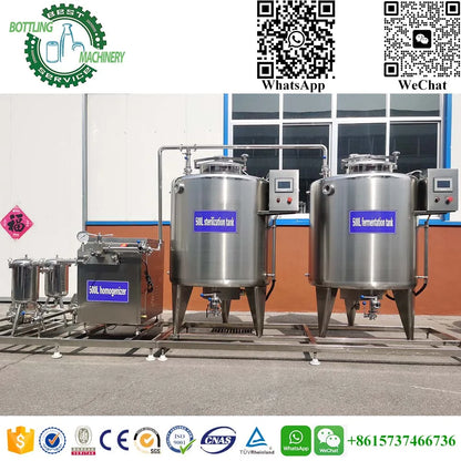 Turnkey Project Customizable Complete any capacity cream Dairy Cheese milk yogurt production line