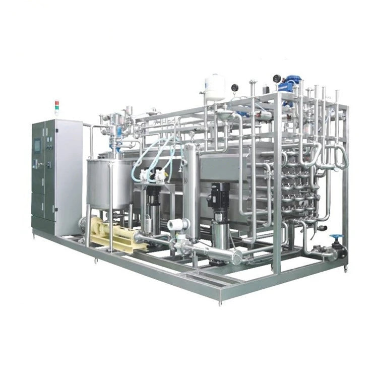 factory supply 5000 L/H tubular Uht Sterilizer machine Juice milk Pasteurization equipment