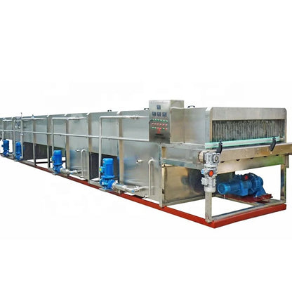 Electric Water Spray Cooling Tunnel Beer Spray Sterilizer Spray Heated Water Tunnel Sterilization With Conveyor For Juice