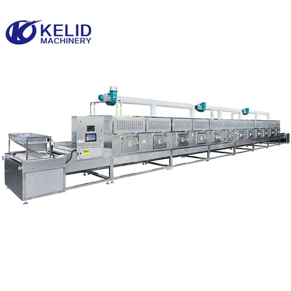 Automatic PLC Food Powder Sterilization Equipment Microwave Sterilization Machine