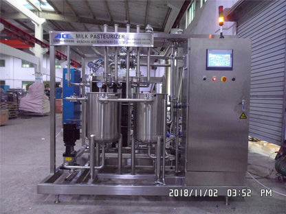 Soy Sauce Milk Plant Pasteurizer Plate Type Pasteurization Machine Sterilization Equipments